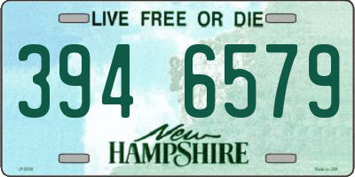 NH license plate 3946579