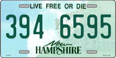 NH license plate 3946595