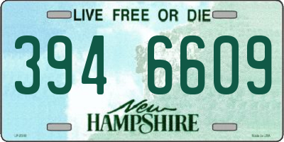 NH license plate 3946609