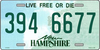 NH license plate 3946677