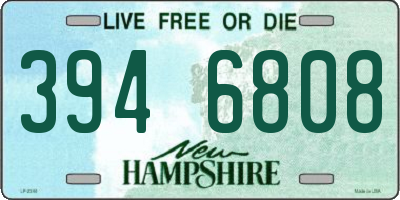 NH license plate 3946808
