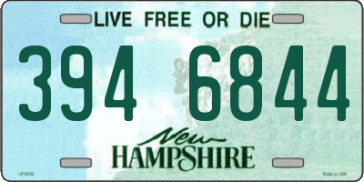 NH license plate 3946844