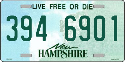 NH license plate 3946901