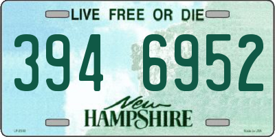 NH license plate 3946952