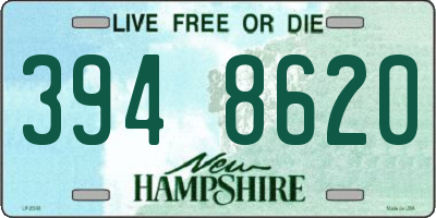 NH license plate 3948620
