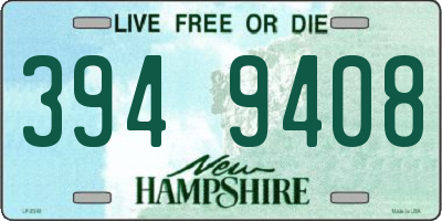 NH license plate 3949408