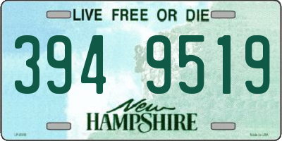 NH license plate 3949519