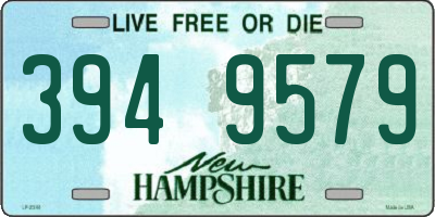 NH license plate 3949579