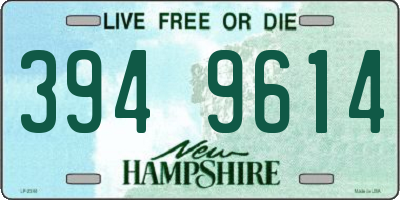 NH license plate 3949614