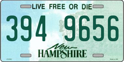NH license plate 3949656