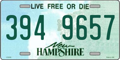 NH license plate 3949657