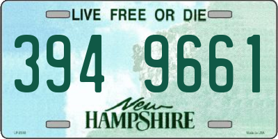 NH license plate 3949661