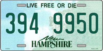NH license plate 3949950