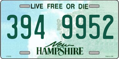 NH license plate 3949952