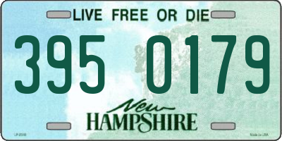 NH license plate 3950179