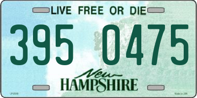 NH license plate 3950475