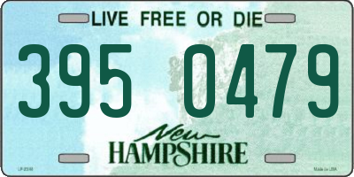 NH license plate 3950479