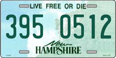 NH license plate 3950512