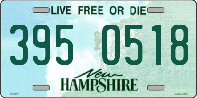 NH license plate 3950518