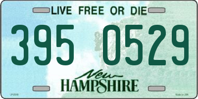NH license plate 3950529