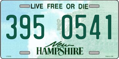 NH license plate 3950541