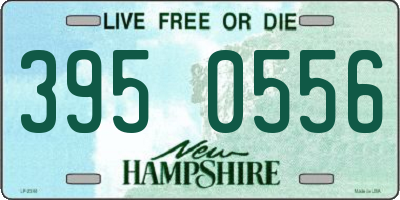 NH license plate 3950556