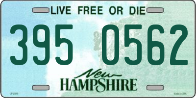 NH license plate 3950562