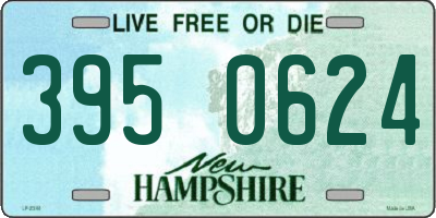 NH license plate 3950624
