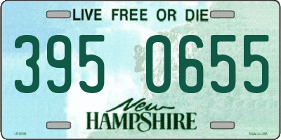 NH license plate 3950655