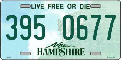 NH license plate 3950677
