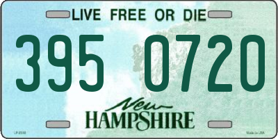 NH license plate 3950720