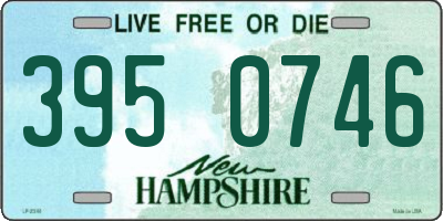 NH license plate 3950746