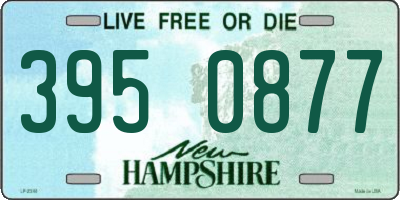 NH license plate 3950877