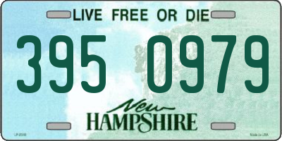 NH license plate 3950979