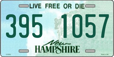 NH license plate 3951057