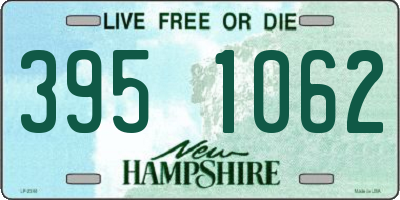 NH license plate 3951062