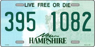 NH license plate 3951082