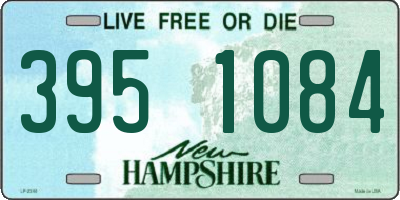 NH license plate 3951084
