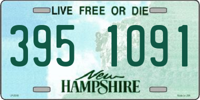 NH license plate 3951091