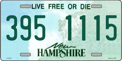 NH license plate 3951115