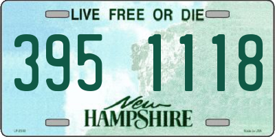 NH license plate 3951118