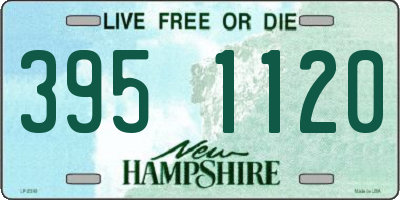 NH license plate 3951120