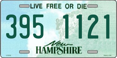 NH license plate 3951121