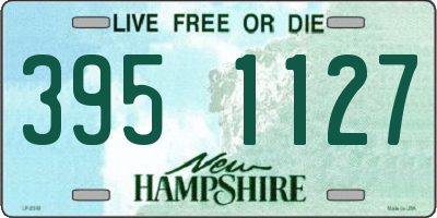 NH license plate 3951127