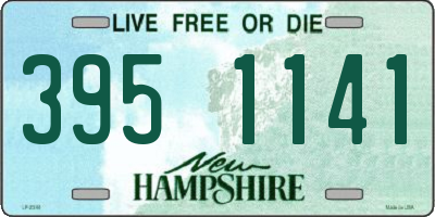 NH license plate 3951141