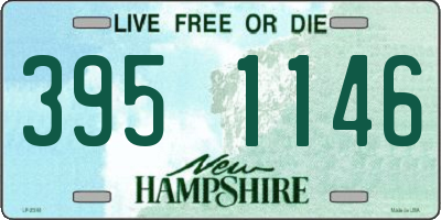 NH license plate 3951146