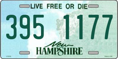 NH license plate 3951177