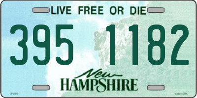 NH license plate 3951182