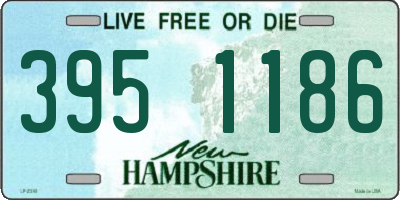 NH license plate 3951186