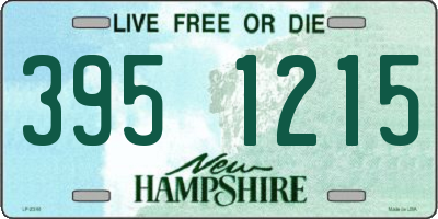 NH license plate 3951215